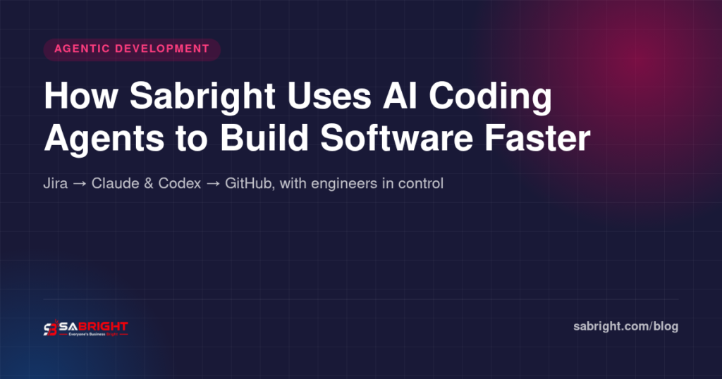 How Sabright Uses AI Coding Agents to Build Software Faster